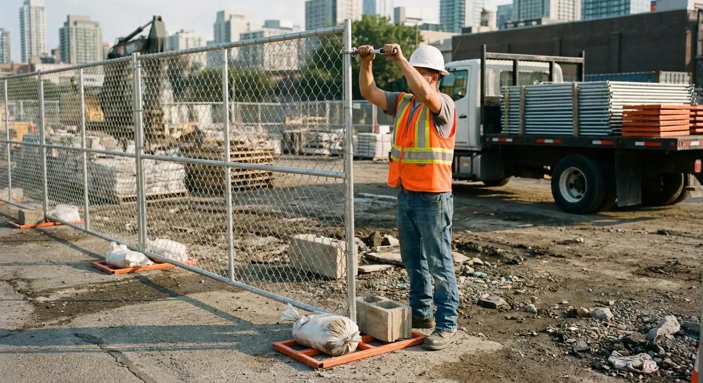 Temporary Fence Rental in Normal