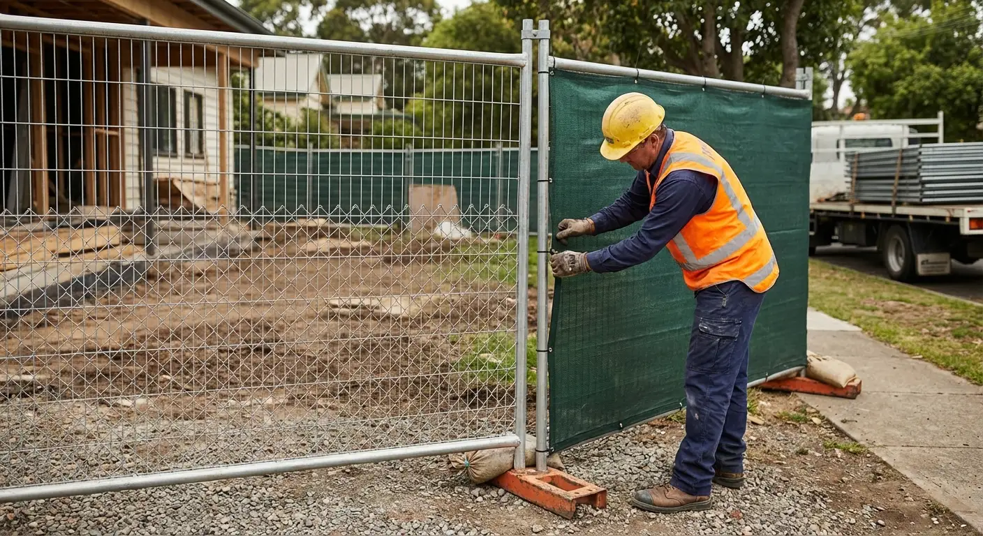 Normal residential fencing project
