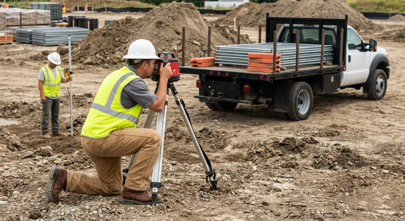 Commercial site risk assessment and fencing inspection in Normal, IL