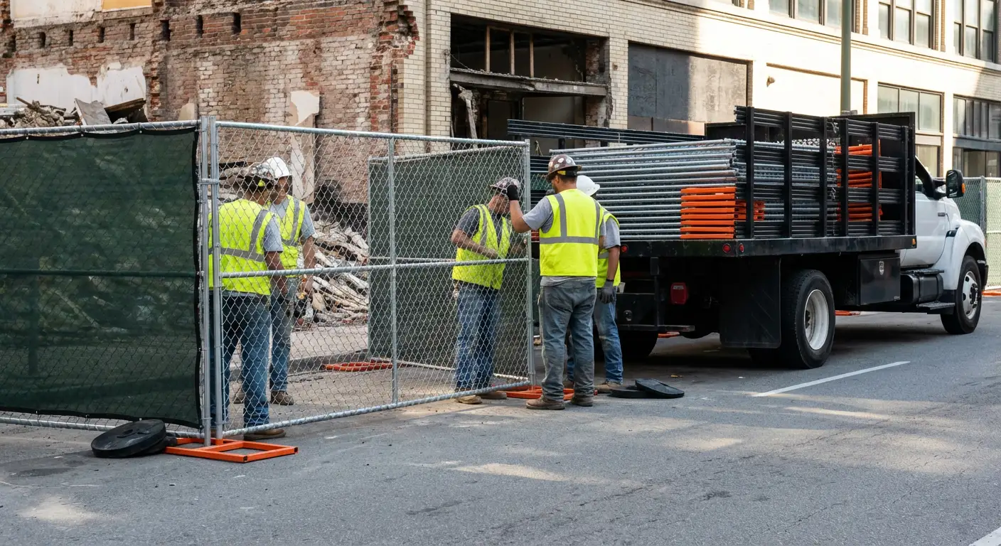 Normal fencing logistics and security challenges