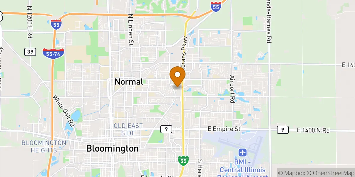  neighborhood map in Normal, IL