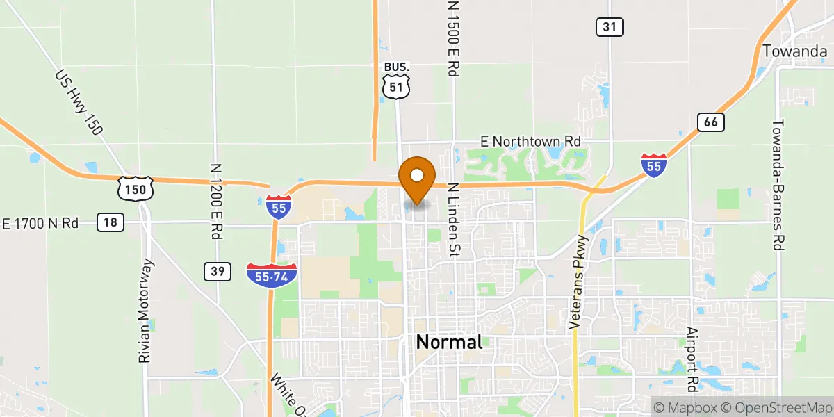  neighborhood map in Normal, IL